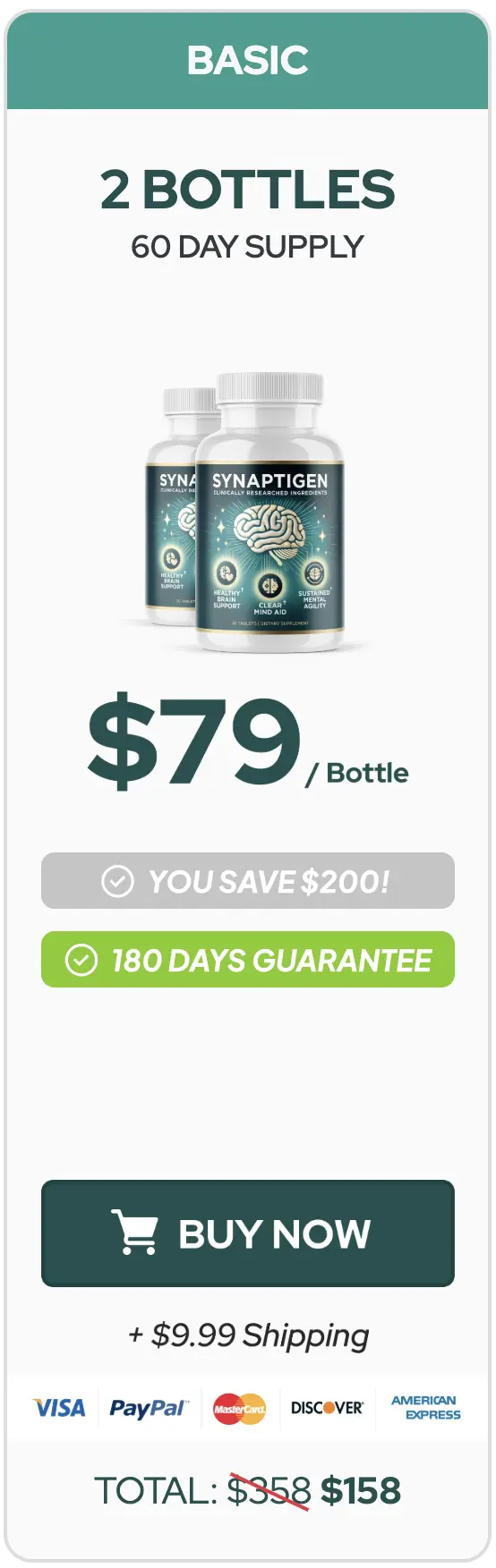 Synaptigen - 2 Bottles
